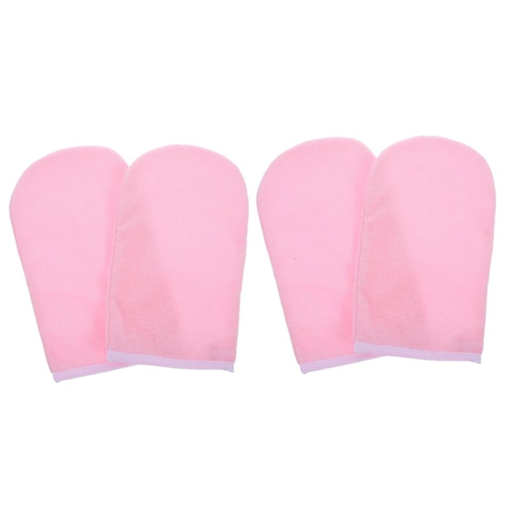 TOVINANNA 2pairs Paraffin Wax Moisturizing Gloves for Women Comfortable Spa Mitts for Hand Care for Wax Treatments and Daily Breathable