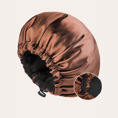 2pcs Adjustable Shower Caps, Satin Shower Caps, Reusable, Waterproof, Headscarf, Women's and Girls' Shower Caps, Beauty, Hair, Spa, Bathroom, Home, Travel