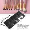 ANGGREK Makeup Brush Rolling Case, Black Large Capacity Makeup Brush for Home Travel Short Trip view 3