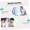 AUTSUPPL 4pcs Double-edged Bamboo Handle Manual Beard Shaver Safety Razors for Men view 3