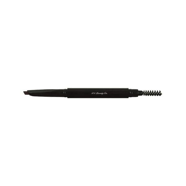 504 Beauty Company Eyebrow Pencil - Automatic, Dual Tip, Paraben-free (Charcoal)