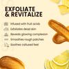 SOULSPA PURE Fruit Acid Body & Foot Scrub - Refreshing Exfoliating Body Scrub for Radiant Skin, 10 oz view 3