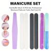 19x/Set Sponge Rubbing Set Nails Buffer And Nails Files Set Manicure Tool Nails Buffer Block Nails Care Tool Set view 2