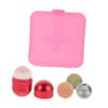 Baluue 1set Volcanic Stone Face Roller Eye Massage Tools for Puffiness Relief Stylish Casing Portable Skincare Kit for Facial Massage Eye Area Care view 1