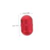 Baluue 1set Volcanic Stone Face Roller Eye Massage Tools for Puffiness Relief Stylish Casing Portable Skincare Kit for Facial Massage Eye Area Care view 2