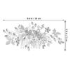 Baluue 2pcs Rhinestone Bridal Hair Comb Sparkly Hair Accessories for Brides and Bridesmaids Elegant Water-resistant Side Combs for Wedding Styles Intricate Handmade Design view 2
