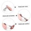 BELLIFFY Stainless Steel Pedicure Knife Foot Shaver Callus Remover Foot Exfoliating Scrub Tool view 3