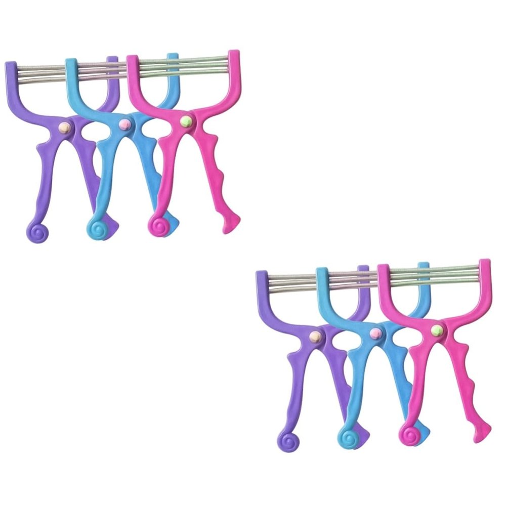 Outanaya 6pcs Facial Hair Epilators Painless Spring Facial Hair Removal Tool for Women Men for Upper Lip Chin and Cheeks Portable and Easy to Use
