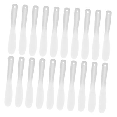 LALADEFIEE 20pcs Spatulas for Cosmetics Multi-use Face Cream Applicators Skin-friendly Makeup Scoops for Even Application Beauty Tools for Masks and Creams