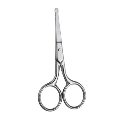 WOONEKY Multi-purpose Eyebrow Nose Hair Scissors Round Tip Safety Scissors for Hair Face Shaver