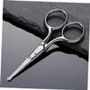 WOONEKY Multi-purpose Eyebrow Nose Hair Scissors Round Tip Safety Scissors for Hair Face Shaver view 3