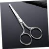 WOONEKY Multi-purpose Eyebrow Nose Hair Scissors Round Tip Safety Scissors for Hair Face Shaver view 4