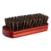 LALADEFIEE Curved Beech Wood Beard Brush Natural Bristle Grooming Tool for Men Enhances Beard Texture and Shine Durable Care Accessory Brown view 1
