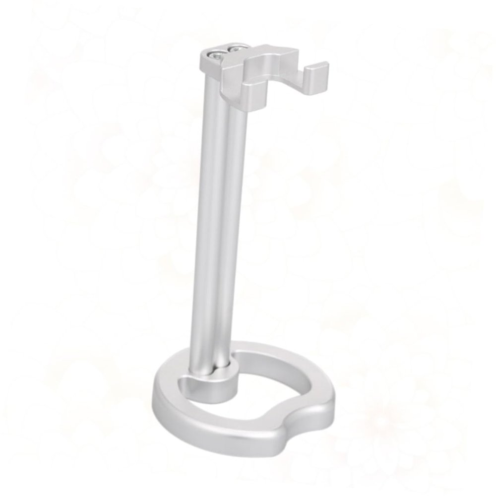 Healeved Practical Storage Stand for Men Double Tube Shaver Rack Holder for Bathroom Organization Keeps Dry and Tidy