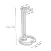 Healeved Practical Storage Stand for Men Double Tube Shaver Rack Holder for Bathroom Organization Keeps Dry and Tidy view 2