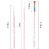 300 PCS Eyelash Extension Supplies Kit, Disposable Lash Spoolies Brushes Micro Swab Brushes Mascara Wand Lip Brushes for Eyelash Extension Tattoo Lipstick ApplicatorPurple Rainbow view 3