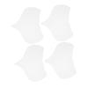 BUTIFULSIC 4pcs Reusable Silicone -wrinkle Chest Patches Shaped Design for Smooth Look and Comfortable for Chest Care view 1