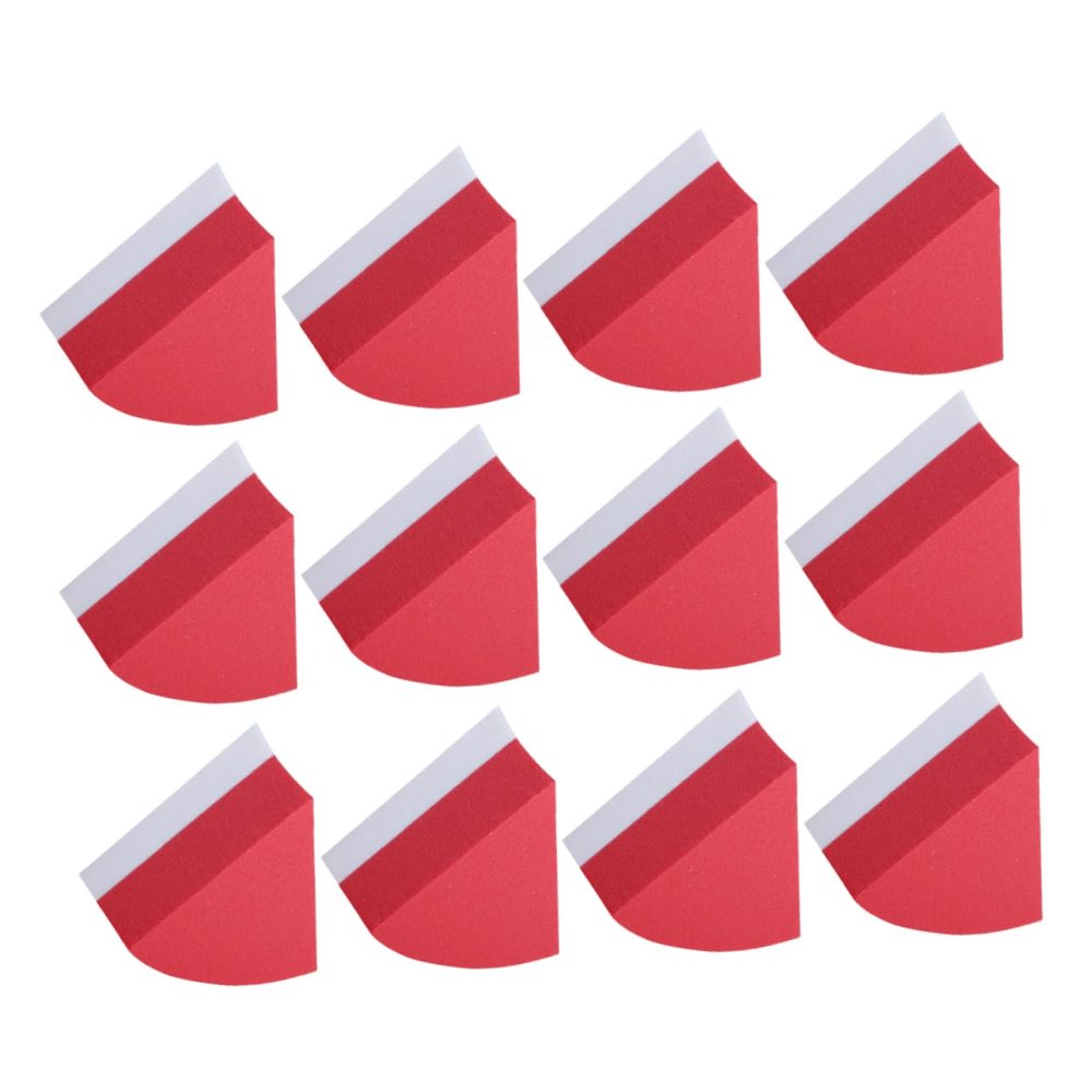 WOONEKY 20pcs Triangle Makeup Puff for Foundation Concealer Blush Elf Powder Puff Beauty