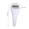 WOONEKY Facial Skin Care Tool White Ice Roller Massager for Wrinkle Prevention view 2