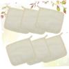 Healeved Shower Accessories 6pcs Nylon Towel Set Exfoliating Face Washcloth for Bathing Random Color view 4