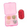 Didiseaon 1set Volcanic Stone Face Roller Skin Care under Eye Massage Tool Jade Roller Kit for Oil Control Puffiness Relief and Facial Sculpting view 1