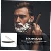 LALADEFIEE Manual Hair Clipper Beard Razor Blade Vintage Men Razor Safe Shaving Tool Easy Clean Shaver view 4