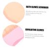 Outanaya Bath Exfoliating Glove Shower Mitt Scrubber Men and Women Loofah Bathing Mitt Body Washing Glove Exfoliating Feature view 4