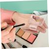 SOESFOUFU 2pcs Handheld Acrylic Makeup Mixing Palette Cosmetic Mixing Tray for Foundations Lipsticks and Nail Art Blending view 4