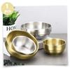 FRCOLOR Stainless Steel Shaving Bowl for Men's Facial Cleansing Durable Design Capacity Barber Tool for Smooth Shaving Experience view 4
