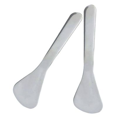 Hoement 2pcs Mini Eye Cream Scoop Spatula Tool for Facial Massage and Eye Absorption
