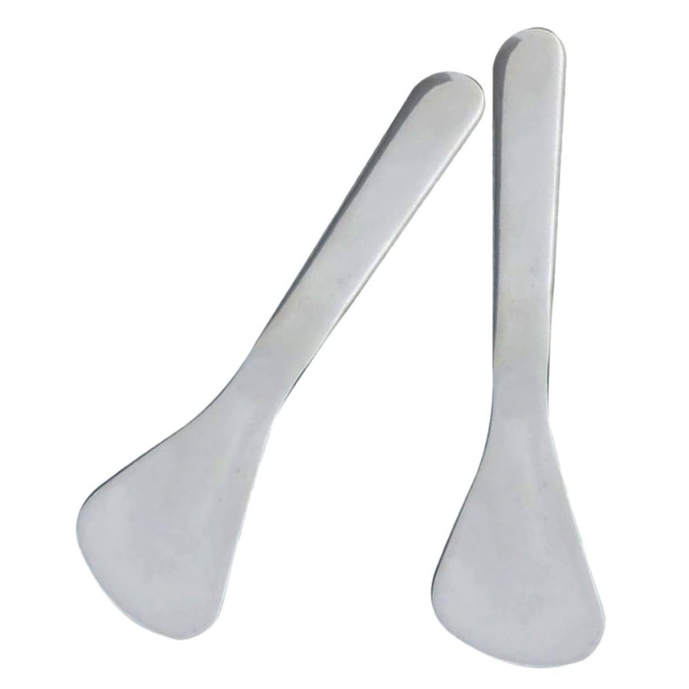 Hoement 2pcs Mini Eye Cream Scoop Spatula Tool for Facial Massage and Eye Absorption