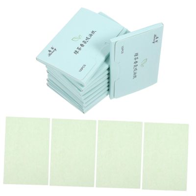 BIUDECO 1000pcs Natural Oil Absorbing Paper Box Facial Oil Blotting Sheets for Oily Skin Care