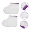 Healeved 1pair Paraffin Wax Foot Covers for Reusable Foot Wraps for Moisturizing Softening Dry Skin Comfortable Therapy Liners Fits for Home Salon Use view 2