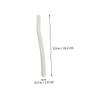 HAPINARY 12pcs Wheat Straw Brow Razors Eco-friendly Facial Hair Trimmers with Stainless Steel Blades for Women Precision Brow for Smooth Natural Eyebrows view 2