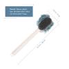Healeved Handle Bath Back Scrubber Silicone Body Cleansing Brush for Gentle Exfoliation and Relaxation Bathing Accessory for Hard Reach Areas view 2