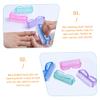 BIUDECO 4pcs Double-sided Nail Brush Cleaner for Hands Toes Fingernails Pedicure Manicure Brush Home Nail Fingernail Cleaning Tool view 3
