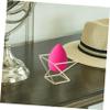 HAPINARY 4pcs Makeup Sponge Holders Beauty Sponge Drying Racks Powder Puff Display Stands for Space-saving Design for Women view 4