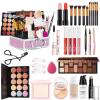 All in One Makeup Kit for Women Full Kit, Mother's Day Gift Sets for Women Girls, Makeup Essential Bundle Include Eyeshadow Palette Lipstick Blush Foundation Concealer Mascara Eyebrow Pencil view 1