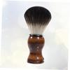 Healeved Portable Beard Cleaning Brush for Men Skin-friendly Nylon Bristle Shaving Brush Smooth Handle for Beard Styling Grooming Compact Travel-friendly Design view 4