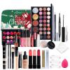 All in One Makeup Kit for Women Full Kit, Christmas Day Gifts Set for Women Girls, Makeup Essential Bundle Include Eyeshadow Palette Lipstick Blush Foundation Concealer Mascara Eyebrow Pencil view 1