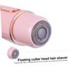 Healeved USB Rechargeable Hair Shaver for Women Painless Hair Removal Eyebrow Razor Body Shaver Portable view 3