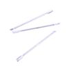 FRCOLOR 3pcs Stainless Steel Cuticle Remover Tool Kit for Manicure Pedicure Dual-end Nail Care Pusher and Spoon for Cuticle Cleaning and Shaping view 1