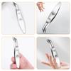BELLIFFY Ergonomic Handle Nail Cuticle Trimmer Dead Skin Scissors Stainless Steel Nipper view 2