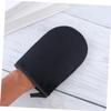 Healeved 2 Pack Self Tanning Mitts for Applying Sunless Tanning Lotion Comfortable Gloves Lint Material for Even Application Black Set view 4