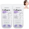taduno Neck Collagen Cream, Neck Creams for Tightening and Firming, Collagen Firming Cream for Loose Skin, Tighten and Lift Neck Cream with Roller, Tightens&Smooths Wrinkles (2PCS) view 1