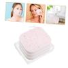 Gogogmee 1set Portable Reusable Facial Sponges Multi-function Exfoliating Face Scrubbers for Travel-friendly Design Lightweight Skin-friendly Pva Material Storage Box view 3