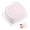 Gogogmee 1set Portable Reusable Facial Sponges Multi-function Exfoliating Face Scrubbers for Travel-friendly Design Lightweight Skin-friendly Pva Material Storage Box view 4