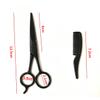 Healeved Beard and Mustache Scissors Set Comb Portable Tool Kit for Grooming Sturdy Stainless Steel for Clean Cuts view 2