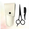 Healeved Beard and Mustache Scissors Set Comb Portable Tool Kit for Grooming Sturdy Stainless Steel for Clean Cuts view 4