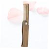 SOESFOUFU Portable Wooden Beard Comb for Men Mini Beard Care Tool Durable Green Sandalwood Design for Grooming Styling Facial Hair Travel-friendly Pocket view 3